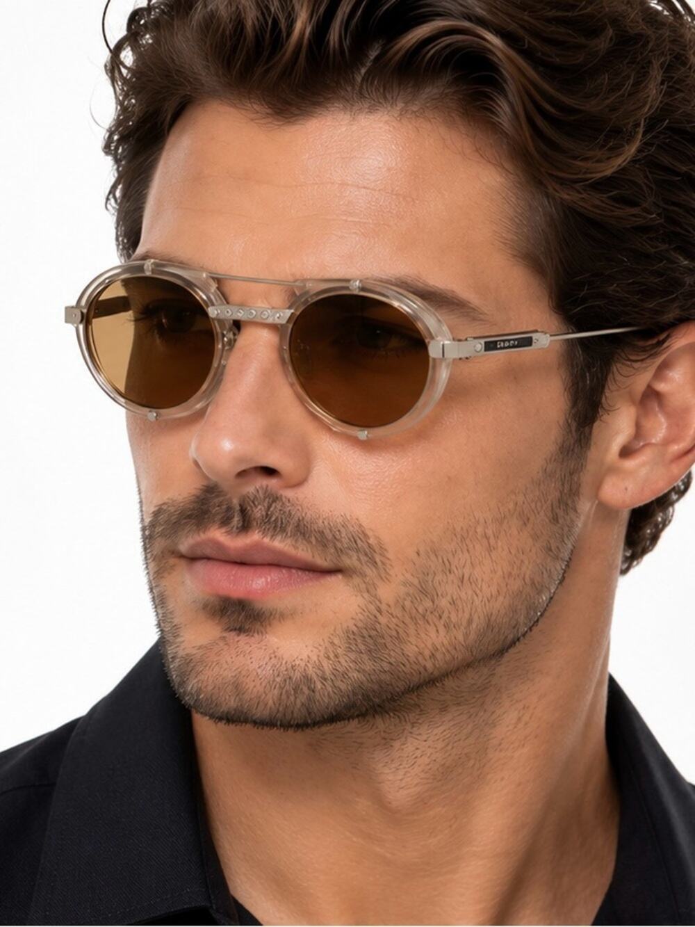 New BUGATTI 52-BNE-WG Unisex Sunglasses Authentic